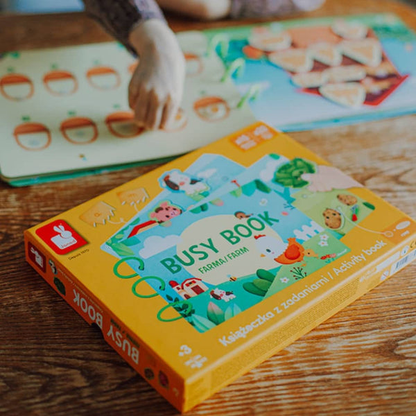 Busy Book Aufgabenheft  - Bauernhof 3+ (PL)