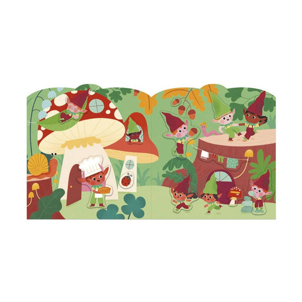 Stickeralbum mit 70 Stickern – Magische Welten