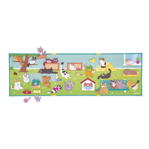 Magnetisches Puzzle Magneti'stories – Katzen 3+