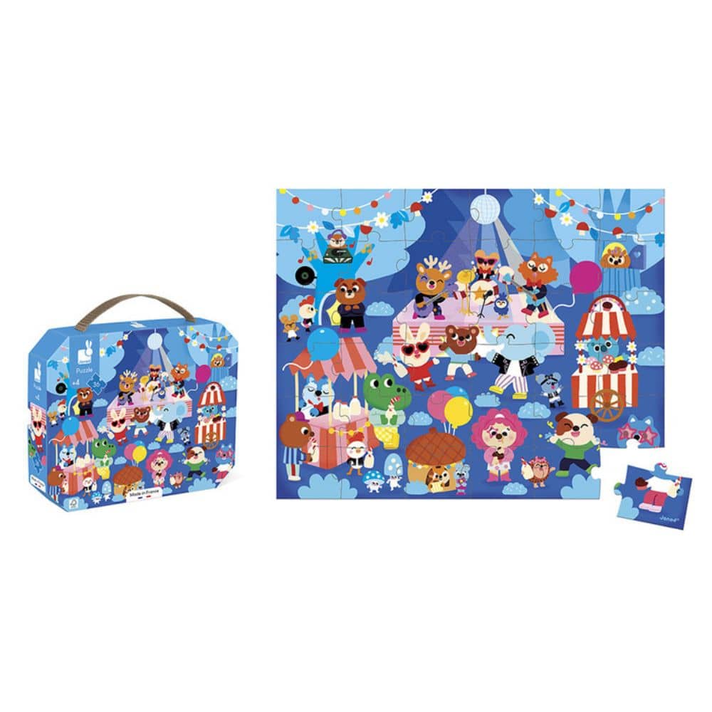 Puzzle im Koffer – Party 36 Teile