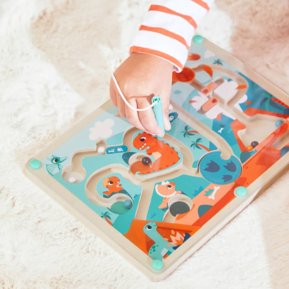 Magnetisches Labyrinth – Dinosaurier 2+