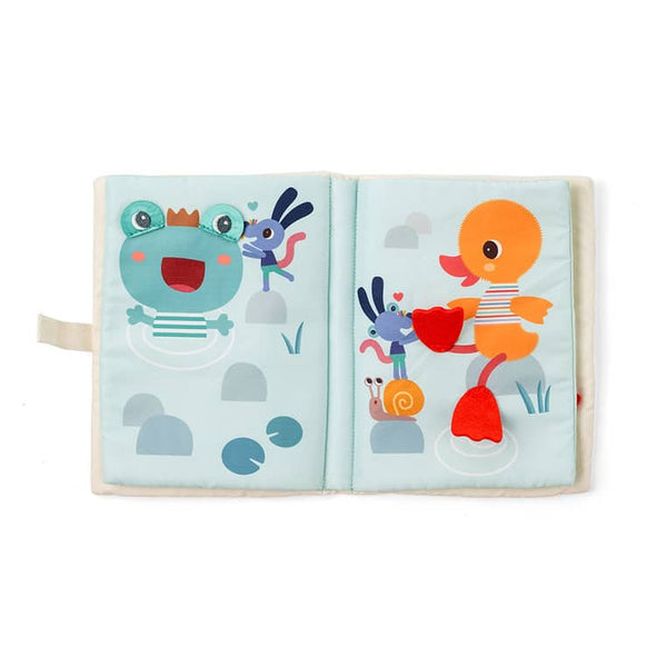 Sinnesbuch mit Ankleidespiel – Maus Nina 9m+