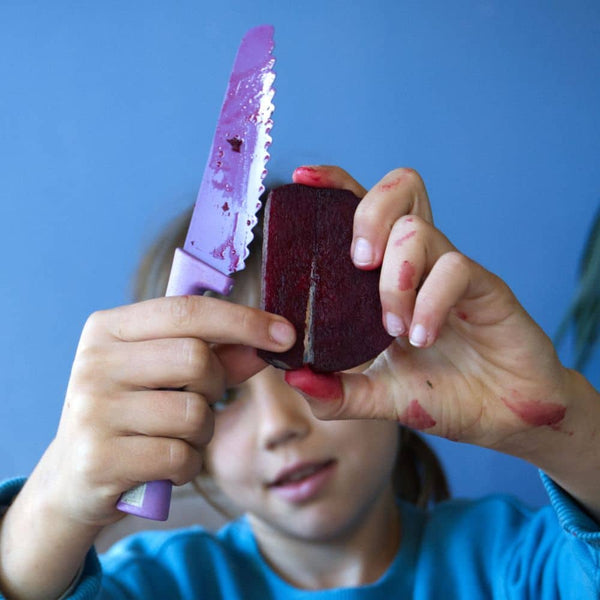 Klassisches Kindermesser Klyv Classic – Meeresblau