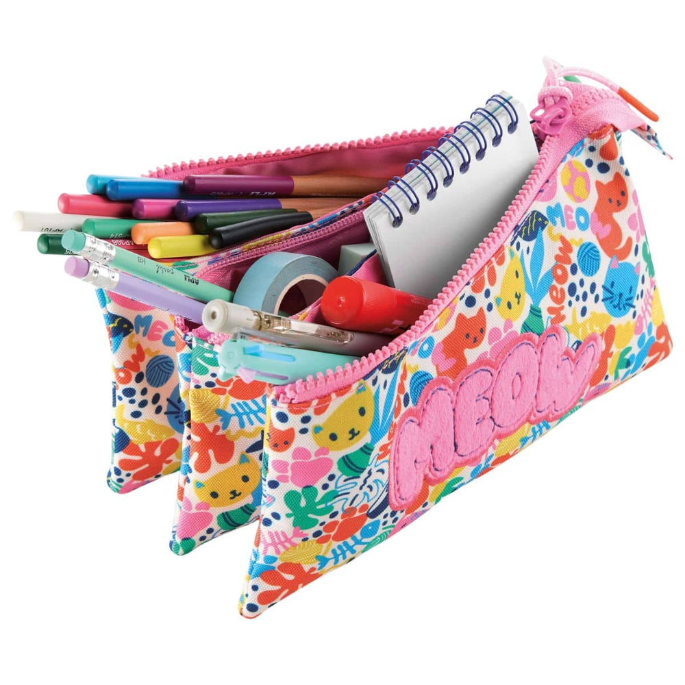 3-Fach Federmäppchen – Matisse Cat