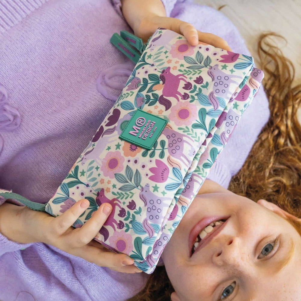 Federmäppchen mit 4 Fächern – Magic Unicorn