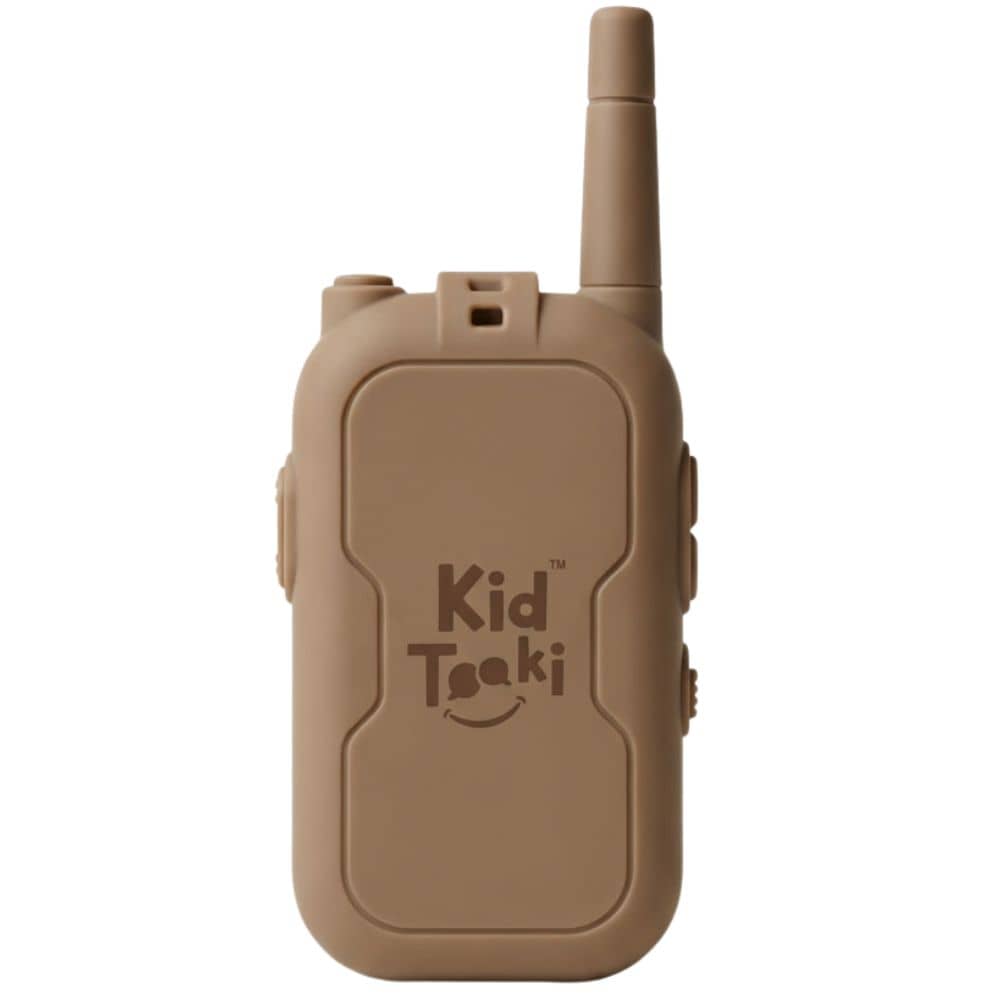 Video-Walkie-Talkie-Set – KidTooki Beige & Braun (2er-Set)