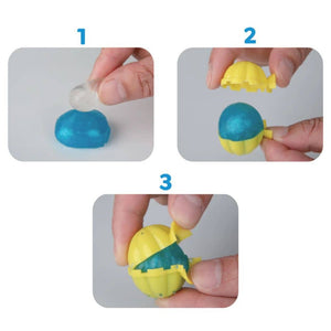 DIY-Set Galaktische Springbälle – Erschaffe 2 eigene Flummis