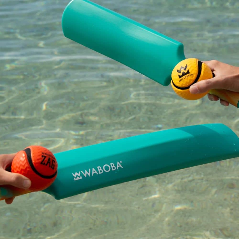 Zag Mini Cracket Set – Kompakter Wasser-Schläger 48 cm & ZAG Ball