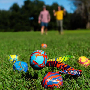 Flungle Outdoor-Geschicklichkeitsspiel – Boccia-Set für Strand & Garten