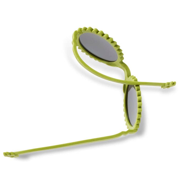 Flexible Kindersonnenbrille Fleur 1-2 J. - Olive