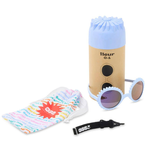 Flexible Kindersonnenbrille Fleur 0-12 Mon. - Iris