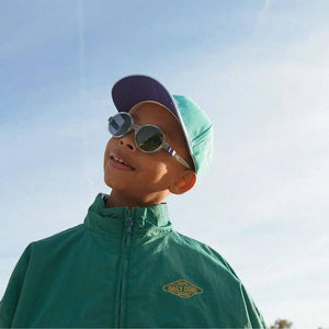 Flexible polarisierte Kindersonnenbrille Pop 4-7 J. - Tea Blackberry