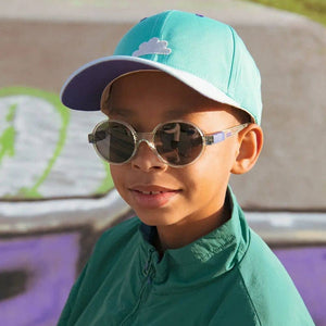 Flexible polarisierte Kindersonnenbrille Pop 4-7 J. - Tea Blackberry