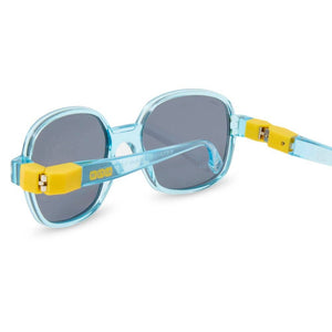 Flexible polarisierte Kindersonnenbrille Urban 7-12 J. - Storm Yellow