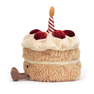 Amuseable Birthday Cake – Plüsch-Geburtstagstorte (16 cm)