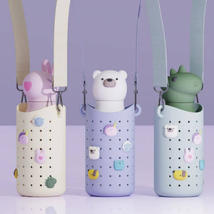 Flaschenhalter mit Gurt Bestie Sling – Violett