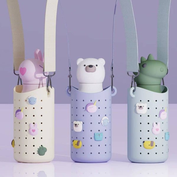 Flaschenhalter mit Gurt Bestie Sling – Violett