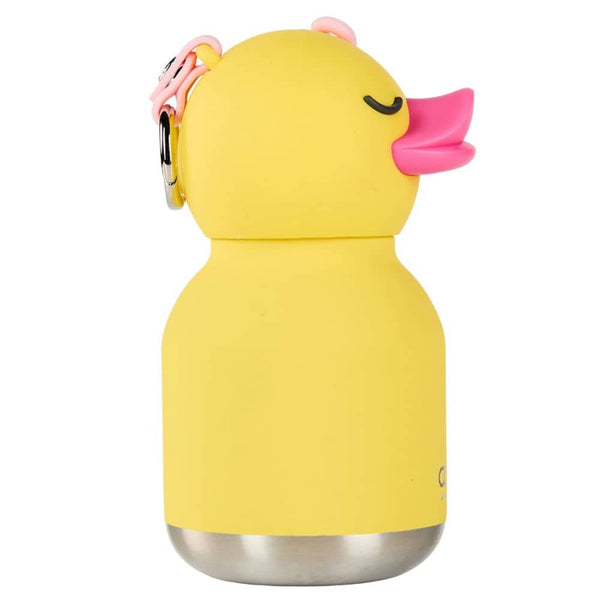 Thermo-Trinkflasche mit Strohhalm Mini Bestie – Ente (200 ml)