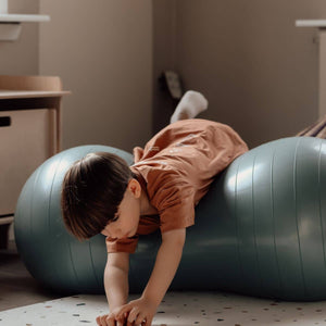 Erdnuss-Gymnastikball für Kinder - Blue