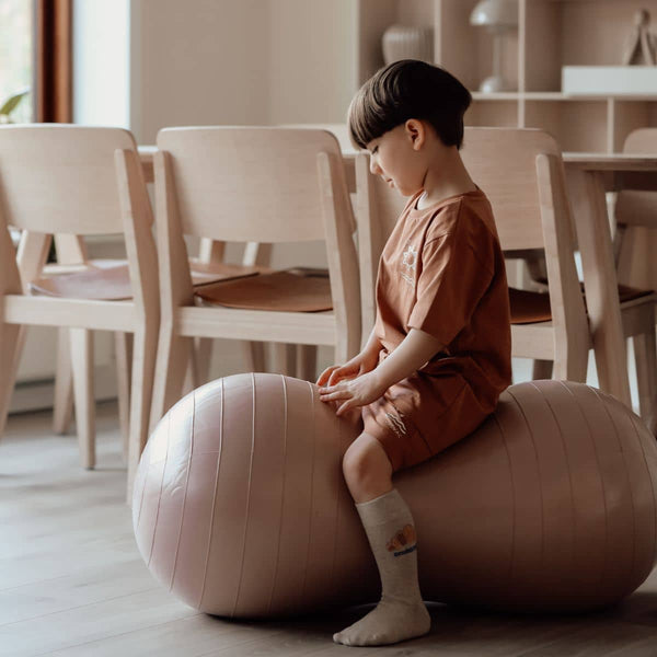 Erdnuss-Gymnastikball für Kinder - Gold