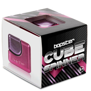 Geschicklichkeitsspielzeug – Fidget Cube Spinner - rosa/lila