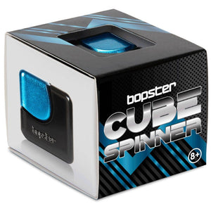 Geschicklichkeitsspielzeug – Fidget Cube Spinner - schwarz/blau