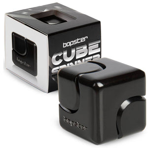 Geschicklichkeitsspielzeug – Fidget Cube Spinner - schwarz