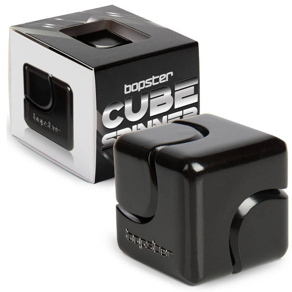 Geschicklichkeitsspielzeug – Fidget Cube Spinner - schwarz