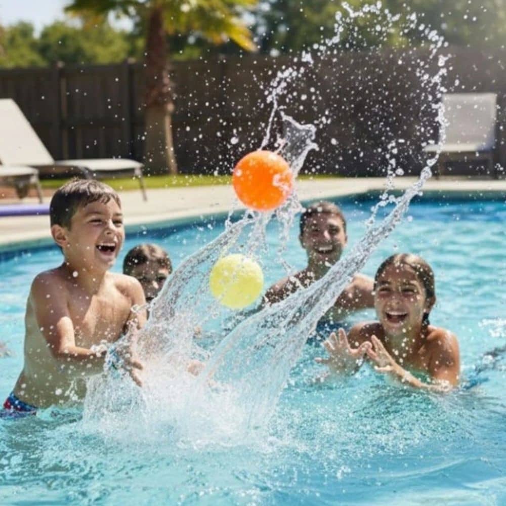 Wiederverwendbare Silikon-Wasserbomben - Aqua-boom 7 Stück