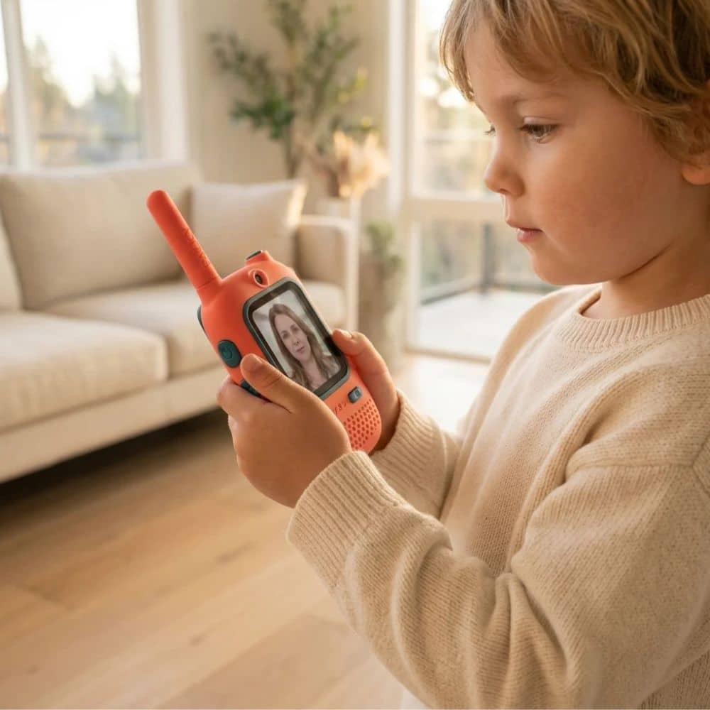 Walkie-Talkie mit Videofunktion und Stimmeffekten für Kinder