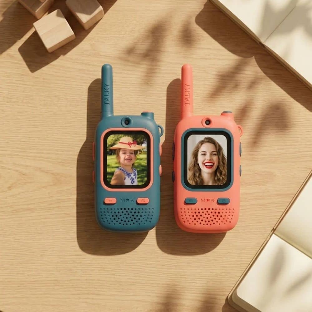 Walkie-Talkie mit Videofunktion und Stimmeffekten für Kinder