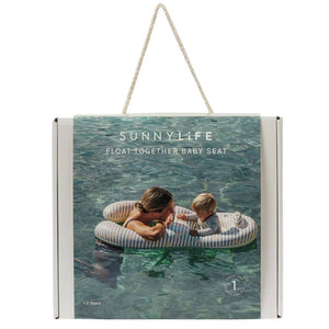 Schwimmender Babysitz – Duck Sage Stripe