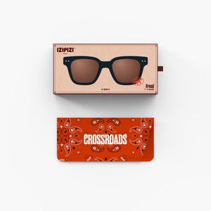 Polarisierte Sonnenbrille Road für 7–11-Jährige – Black Road