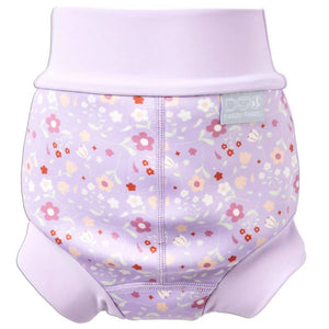 Schwimmwindel - Happy Nappy Duo, Lilac Spring (L, 6-12 Monate)