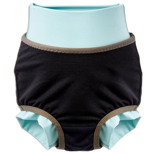 Happy Nappy DUO Schwimmwindel für 2–3-Jährige – Playful Otters (XXL)