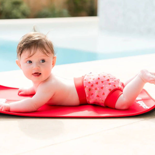 Happy Nappy DUO Schwimmwindel 6–12 Monate – Strawberry Field (L)