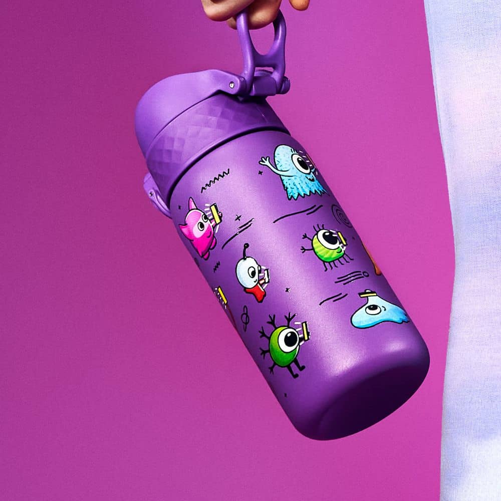 Stahlflasche 400 ml ION8 - Aliens