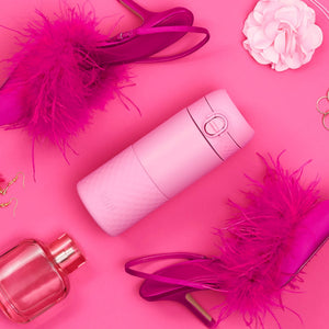 Thermosflasche aus Stahl 360 ml ION8 - Rose Bloom