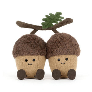Kuscheltier – Lustige Plüsch-Eicheln Ort & Tum – 18 cm