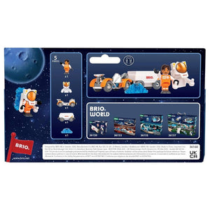 Rückseite der Verpackung des Space Rovers
