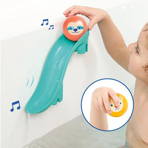 Modulare Kugelbahn mit Sound für die Badewanne