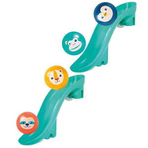 Modulare Kugelbahn mit Sound für die Badewanne
