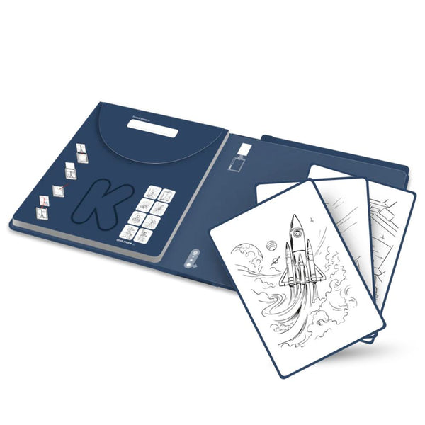Nachfüllkarten – Kidydraw Pad – Galaxie (30 Stück, ab 10 Jahren)
