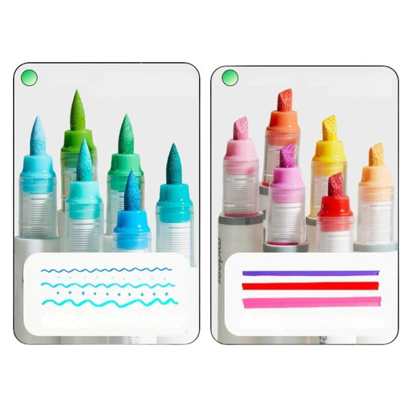 Acrylmarker Set - Doppelspitze (24 Farben)