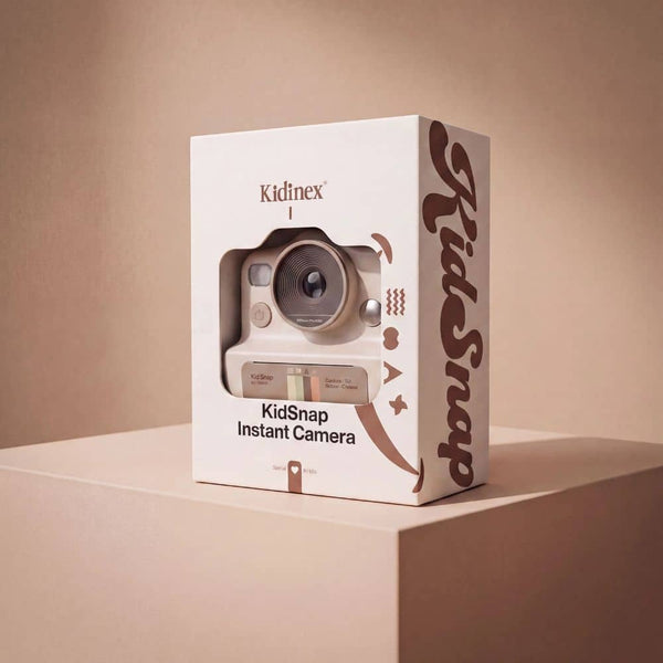 Digitalkamera mit Sofortdrucker für Kinder – KidSnap Beige