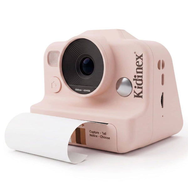 Digitalkamera mit Sofortdrucker für Kinder – KidSnap Pink