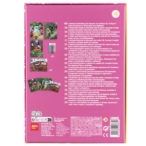 3D-Malset Waldtiere – Kreativ-Set