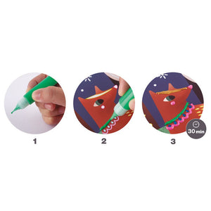 3D-Malset Waldtiere – Kreativ-Set
