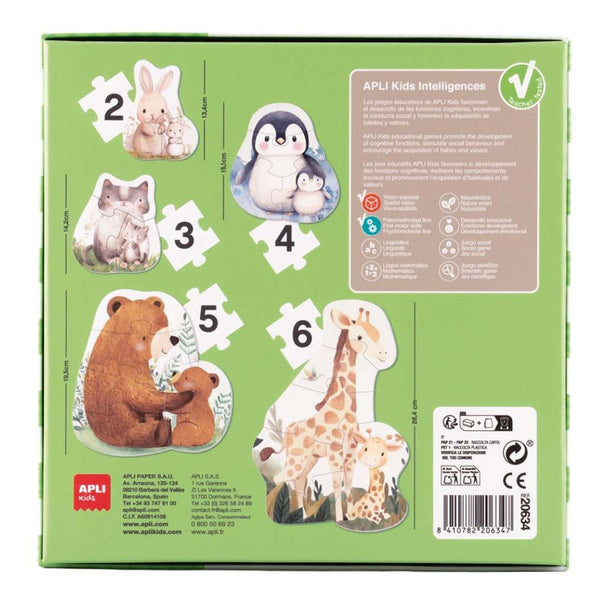 Progressive Puzzles für Kinder – My First Mama & Kind (2+)