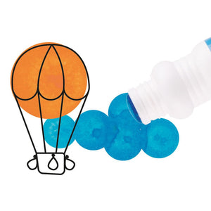 Tupfmarker mit Schaumstoffspitze – Dot Marker (6 Farben)